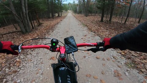 Fatbiking the ORV Trail ( Fatback Rhino )