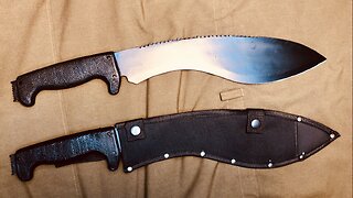 Pakistani Military Kukri Machete Review