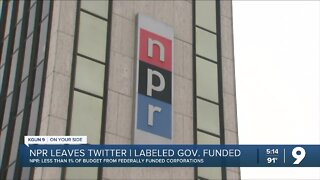 NPR leaves Twitter after being labeled as 'government-funded media'