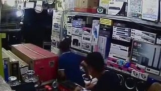 Theft from shops in Iran