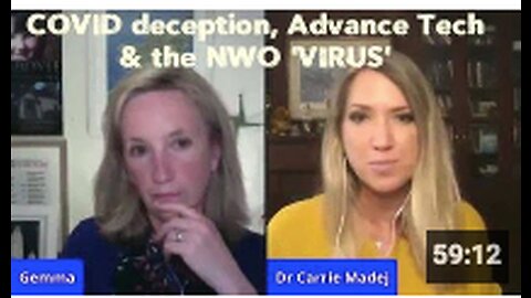 COVID deception, Advance Tech & the NWO 'VIRUS' (Gemma Doherty with Dr. Carrie Madej)