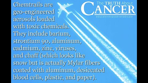 aluminium in chemtrails direct link to environmental damage, cancer, Alzhiemer's & Autism