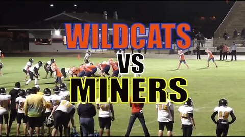 2 of 7 Wildcats beat the Miners: JV Football Hardee High School vs Fort Meade High School FULL