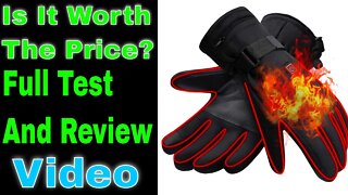 📣Autocastle Mens OR Womens Electric Heated Gloves Heating Gloves,Heat Insulated Thermal Gloves📣