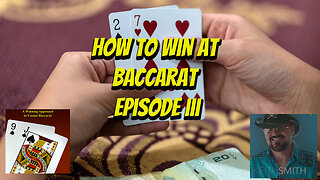 How to Win at Baccarat Episode III | Negative Progression Bet