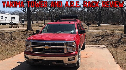 Why I'm indifferent about my Yakima tower and ARE rack for Truck Camping | Gear Review
