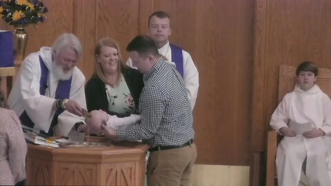 Baptism of Layne Scott Baker