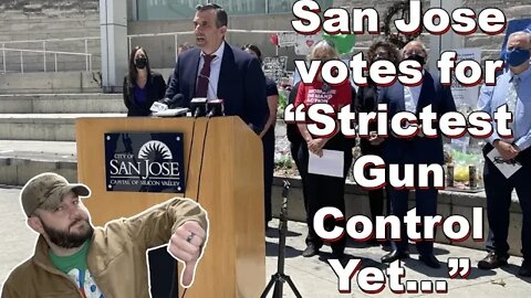 San Jose, CA votes to impose "Strictest Gun Control Yet"... Gun fines and mandated insurance...