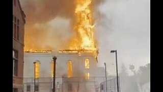 Lightning Sets Fire On Massachusetts Church After Celebrating Pride🏳️‍🌈Month
