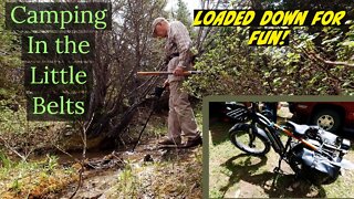 Camping and Ebike ride in Dry Wolf, MT - Where can camp and ride ebikes in National Forest?