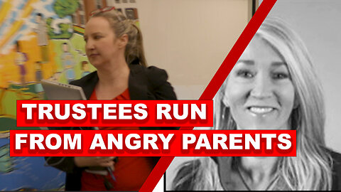 School trustees run from angry parents