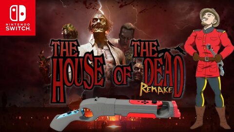 Playing The House of the Dead Remake with a Joy-Con GUN!