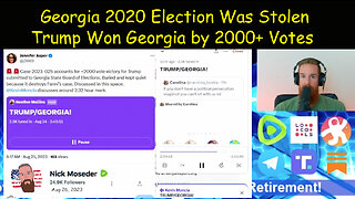 Georgia 2020 Election Was Stolen - Trump Won Georgia by 2000+ Votes