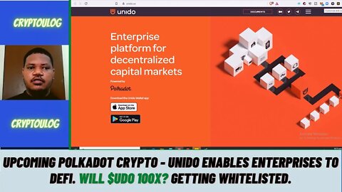 Upcoming Polkadot Crypto - Unido Enables Enterprises To DEFI. Will $UDO 100X? Getting Whitelisted.