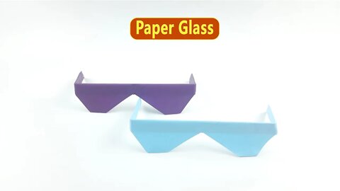 Origami Sunglasses - DIY Easy Paper Crafts