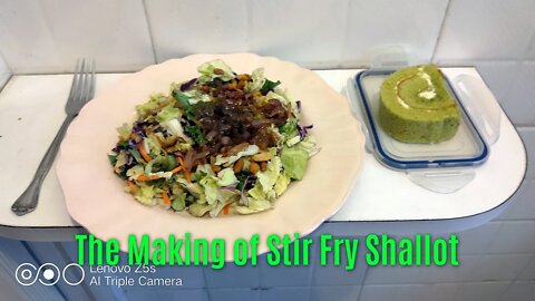 2K FHD The Making of Stir Fry Shallot - Stay Home Work from Home Lifestyle (#snsFHD, #snsrecipes)