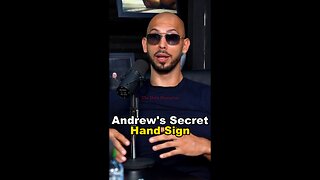 Andrew Tate's Secret Hand Sign