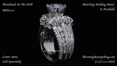 BBR-510E Engagement Ring Blooming Beauty Ring