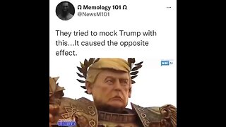 They try to Mock Trump yet Make him like a King