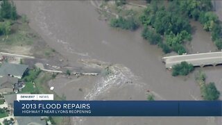 2013 flood repairs: Highway 7 reopening