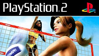 SUMMER HEAT BEACH VOLLEYBALL (PS2) - Gameplay do jogo de vôlei de praia de PlayStation 2! (PT-BR)
