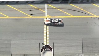 1st Win at iRacing Super Speedway #iracing