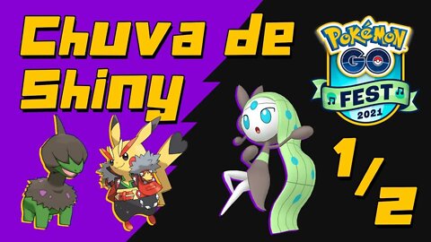 GO FEST 2021! AGORA O DEINO SHINY VEM! POKÉMON GO! 01/02