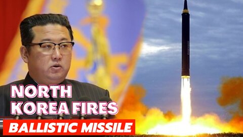 North Korea fires suspected ballistic missile over the Sea of Japan