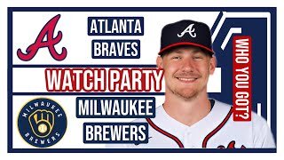 Atlanta Braves vs Milwaukee Brewers GAME 1 Live Stream Watch Party: Join The Excitement