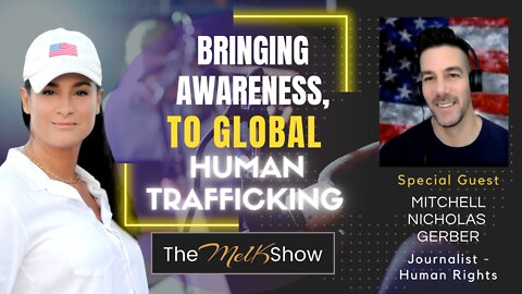 Mel K & Mitchell Nicholas Gerber Bringing Awareness To Global Human Trafficking 9-12-22