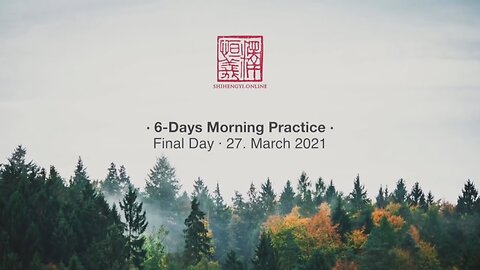 6-Days Morning Practice Final Day_ Training (60 Min) + Q&A (30 Min)