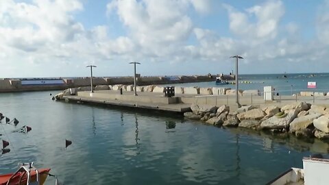 Jaffa, Tel Aviv, Israel Harbor-sailboats, restaurants, Mediterranean Sea (2) - Love For His People