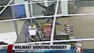 Armed robbery at Walmart caught on camera