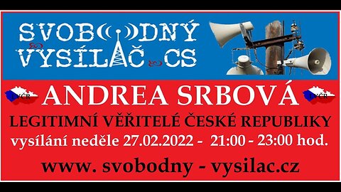 Andrea Srbová LVČR | Svobodný vysílač CS | studio Kadaň | Martin Marcikán