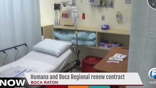 Humana and Boca Regional renew contract