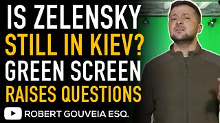Is ZELENSKY still in KIEV? New GREEN SCREEN Video Raises Questions About UKRAINE’S President