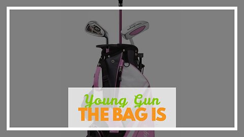 Young Gun ZAAP ACE Junior Kid Golf Club Youth Set & Bag