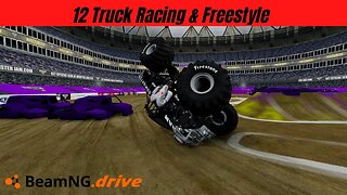 Monster Jam Atlanta 2014| Monster Tour BeamNG.Drive Monster Jam #beamngdrive #monsterjam