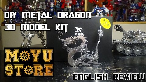 Video Review for MoyuStore - DIY Metal Dragon 3D Model Kit