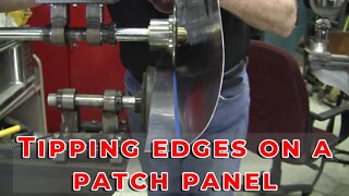 Scout Restoration Series: Tipping edges on patch panel