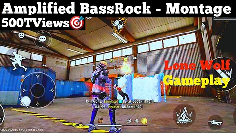 Free Fire New Revenge Amplified BassRock Bundle Lone Wolf Montage gameplay video 2024 !😡😡