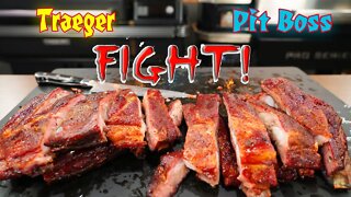 Pit Boss Vs Traeger Pellet Grill | Rib Cook Off