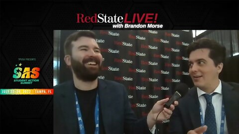 Brandon Morse interviews Joshua Philipp at SAS 2022