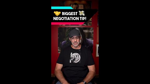 BIGGEST Negotiation Tip
