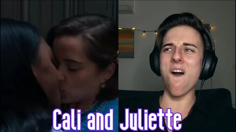 First Kill Cali and Juliette First kiss Reaction