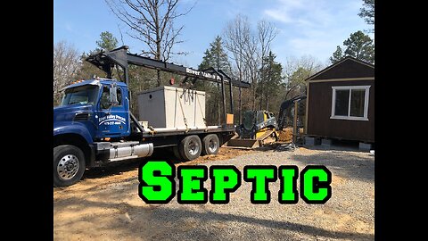 SEPTIC!!! Time To Buy A New Toilet | raw land to homestead, shed to house, chicken breeding business