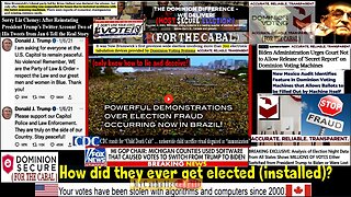 Powerful Demonstrations Over Election Fraud Occurring Now In Brazil (Related links in description)