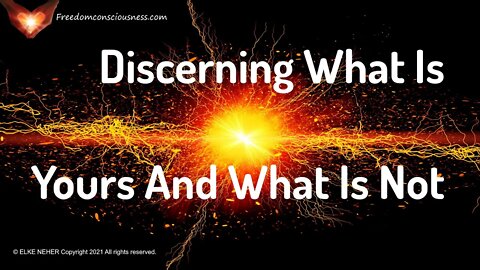 Discerning What Is Yours And What Is Not (Energy/Frequency Healing Music)