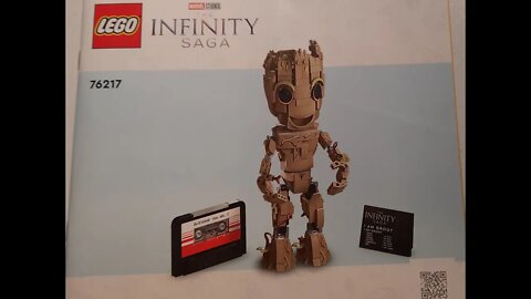 Lego Marvel Infinity Saga I Am Groot Set #76217