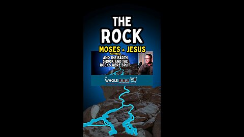 You can see the Rock in Moses story displayed Jesus‼️